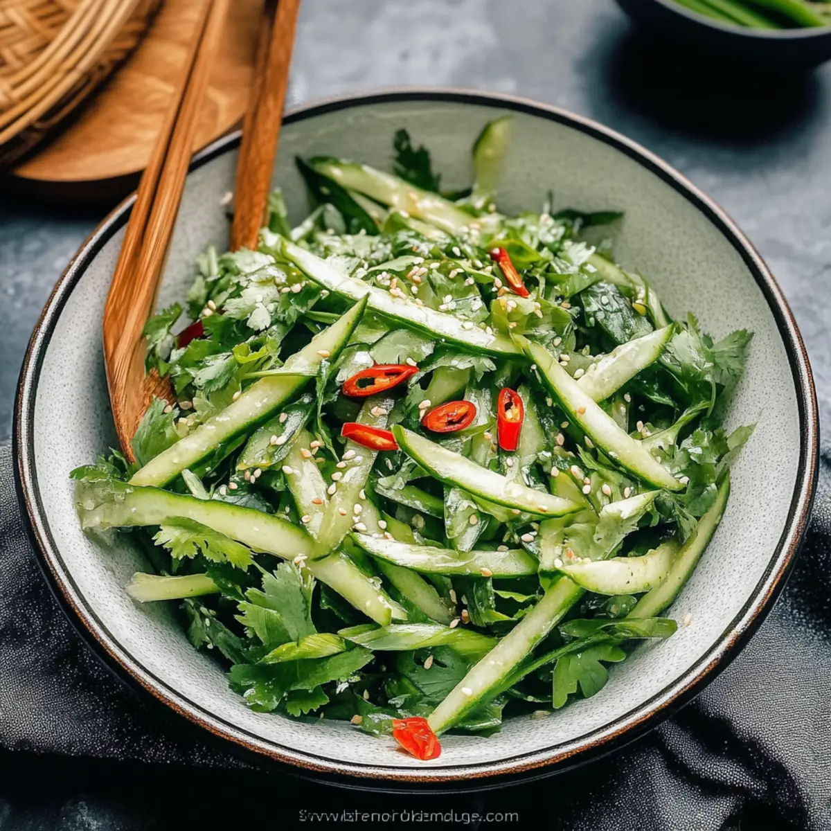 Crispy Tiger Salad: A Refreshing Twist on Veggie Goodness