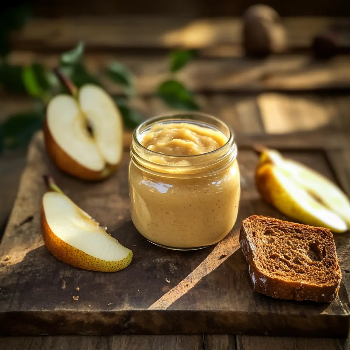 Creamy Pear Vanilla Butter: A Homemade Delight to Savor