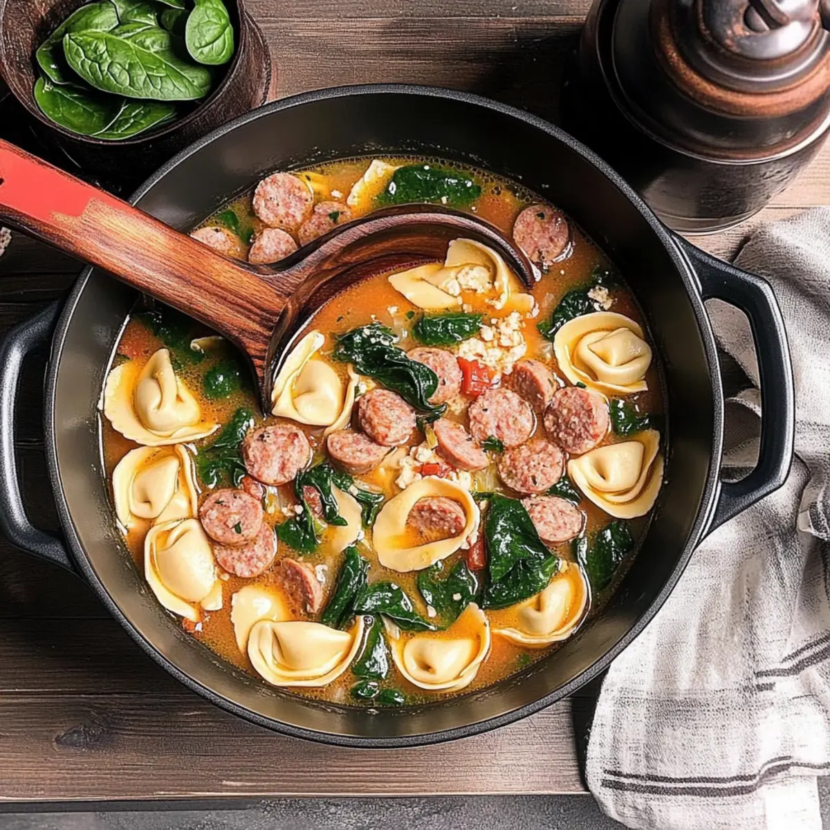 Comforting Tortellini Soup for Quick Weeknight Dinners