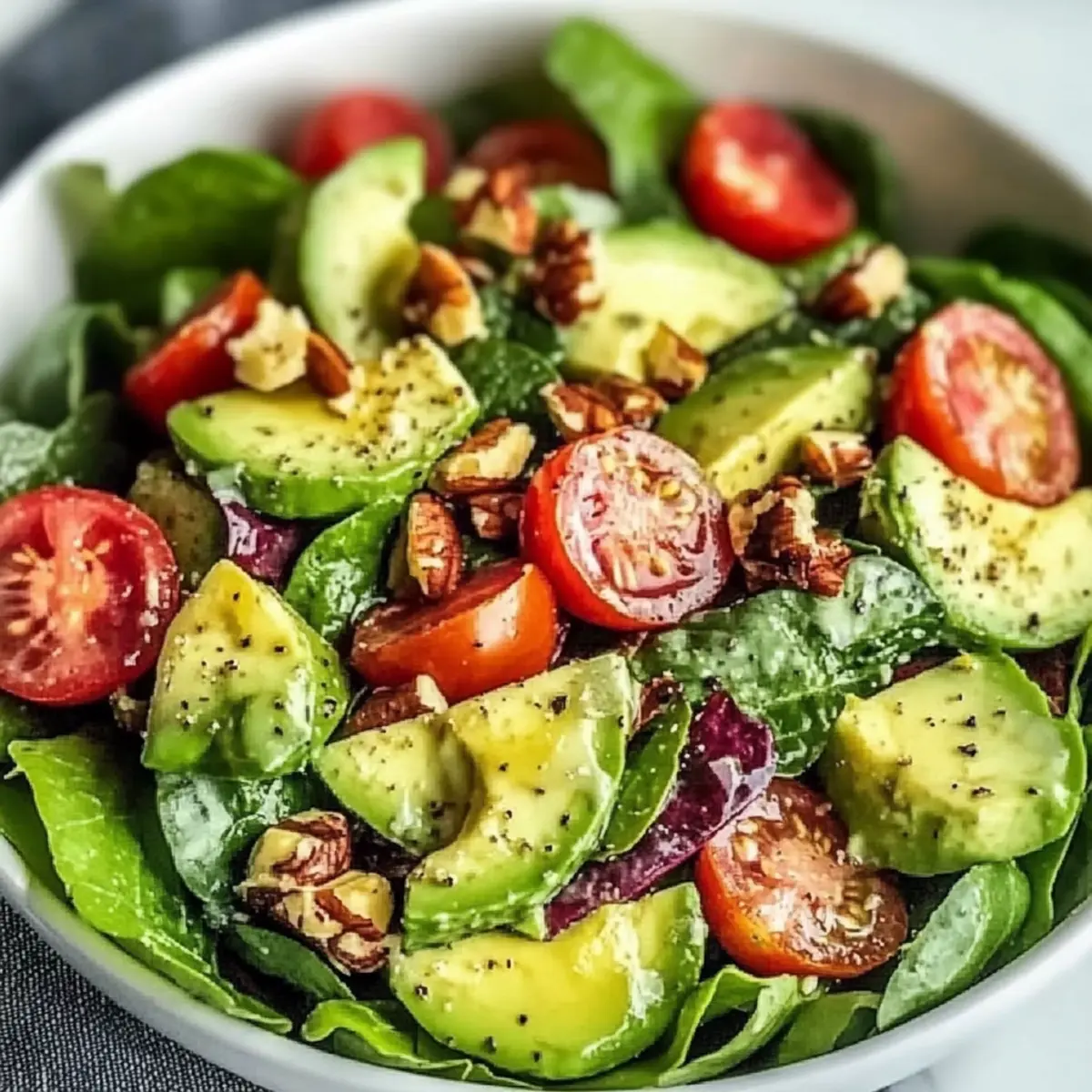 Vibrant Spring Salad with Avocado for Fresh Seasonal Feasts
