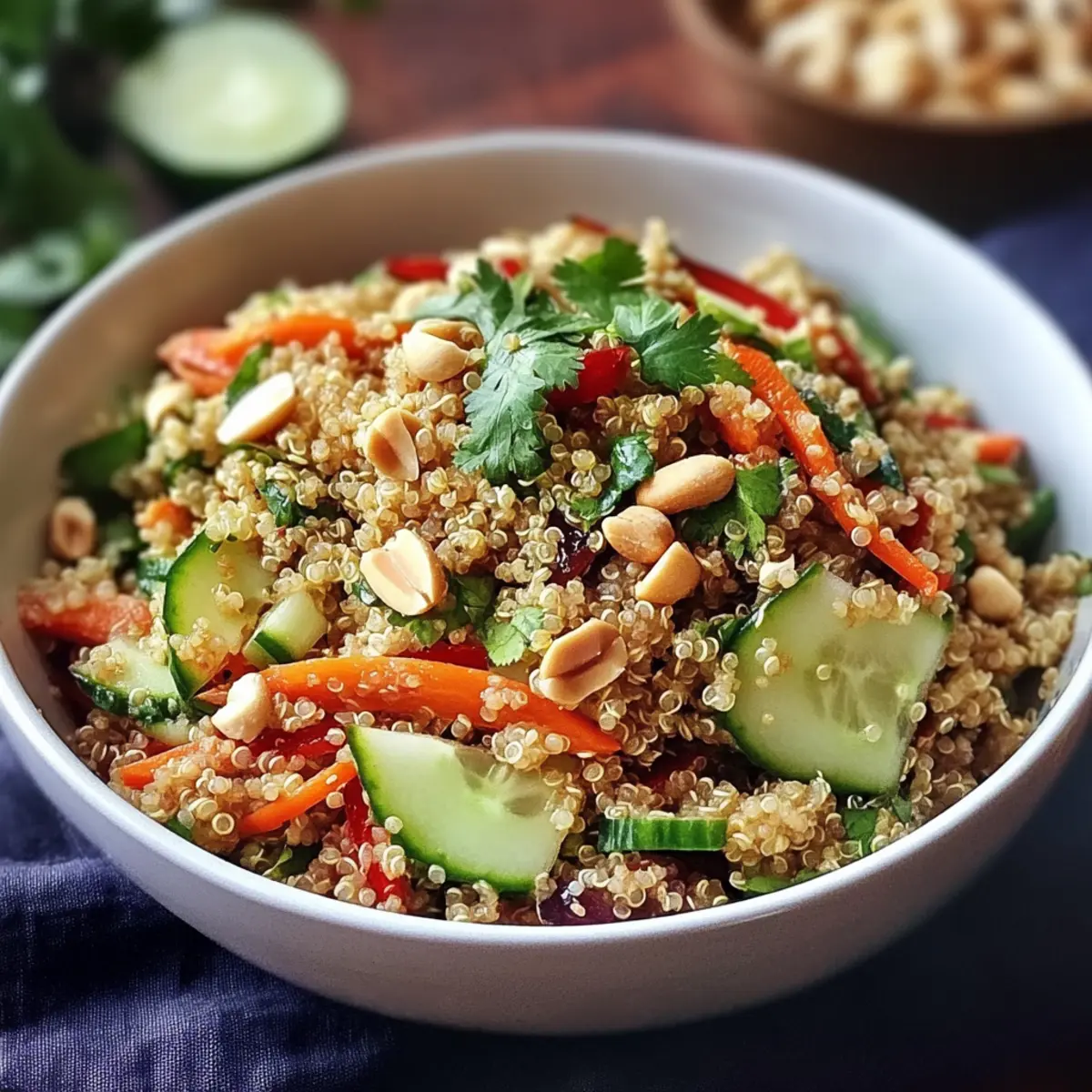 Thai Quinoa Crunch Salad: The Ultimate Fresh & Healthy Delight