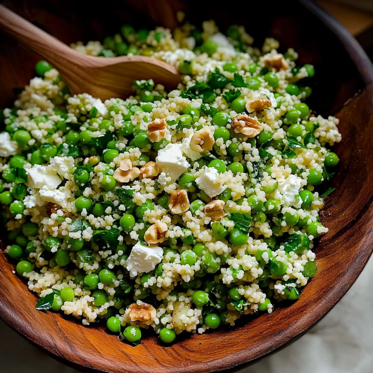 Spring Pea Feta Couscous Salad: A Delightful Spring Twist