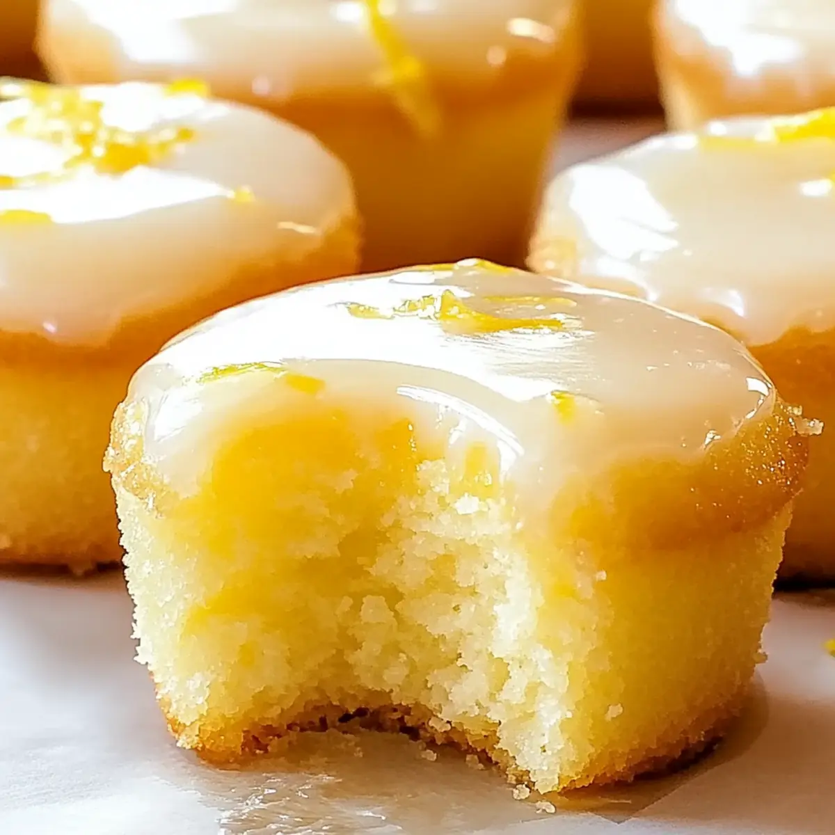 Mini Lemon Drop Cakes That Brighten Your Day in 30 Minutes