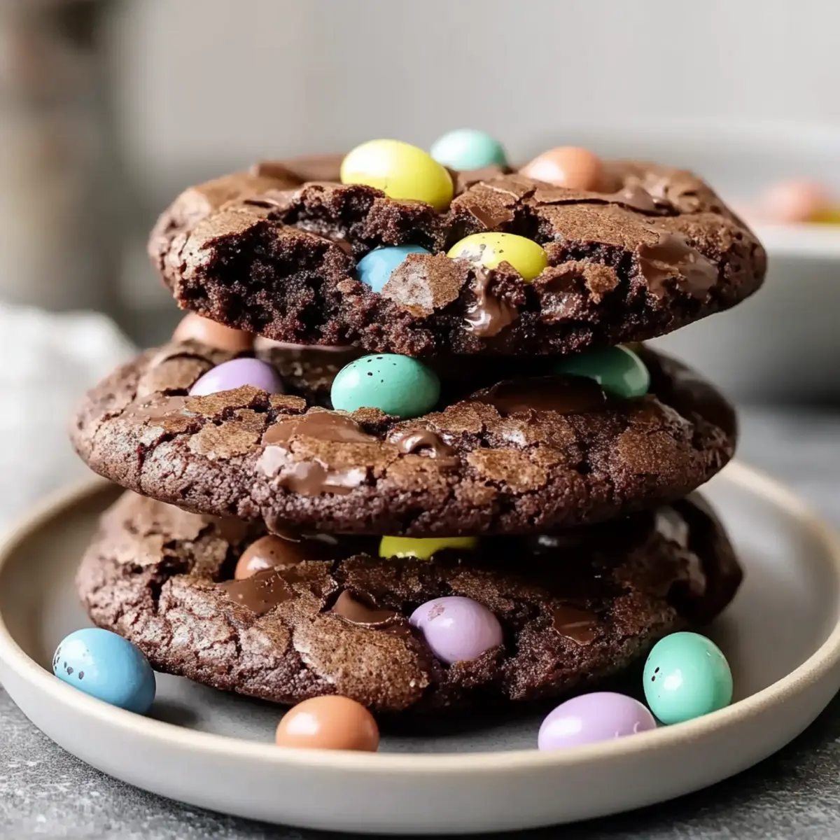 Classic Easter Egg Brownie Cookies for Festive Chocolate Bliss