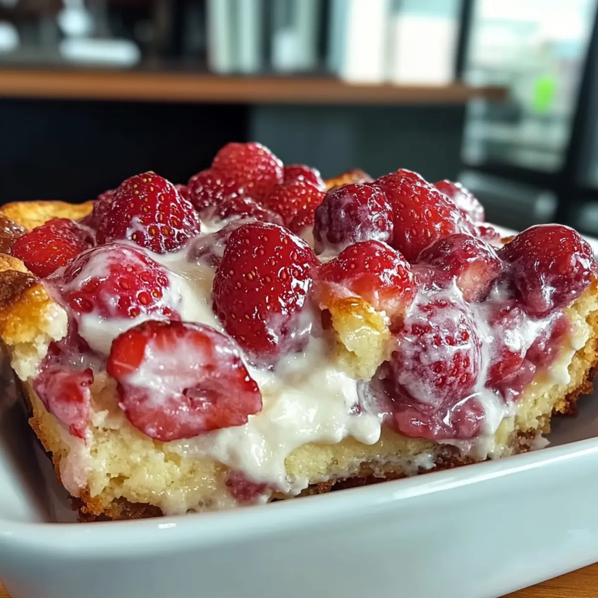 Perfect Strawberry Cream Cheese Cobbler for Sweet Summer Bliss