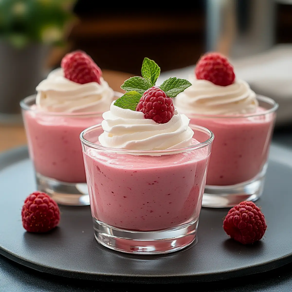 Indulge in Fresh Raspberry Cloud Mousse for Effortless Bliss